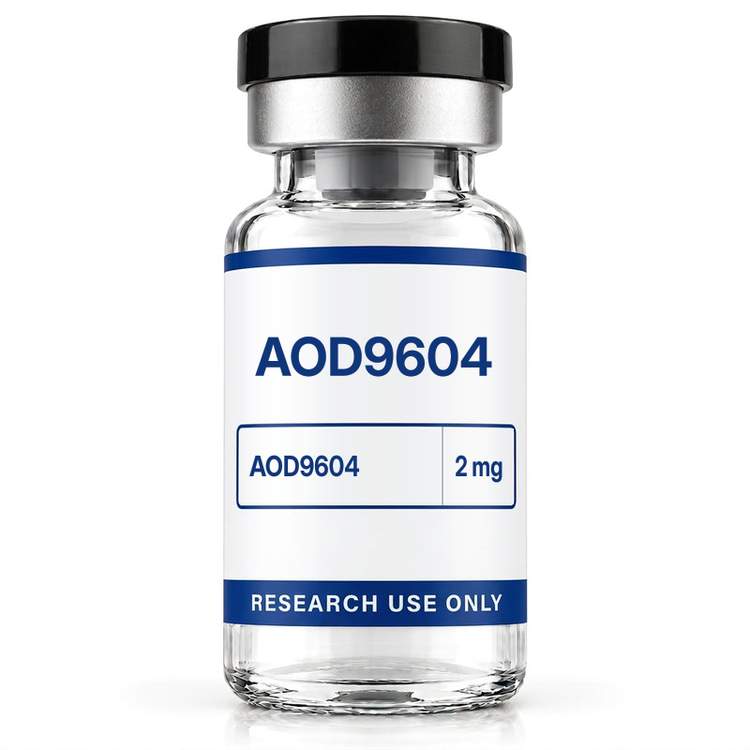 AOD9604 2mg research-use-only vial