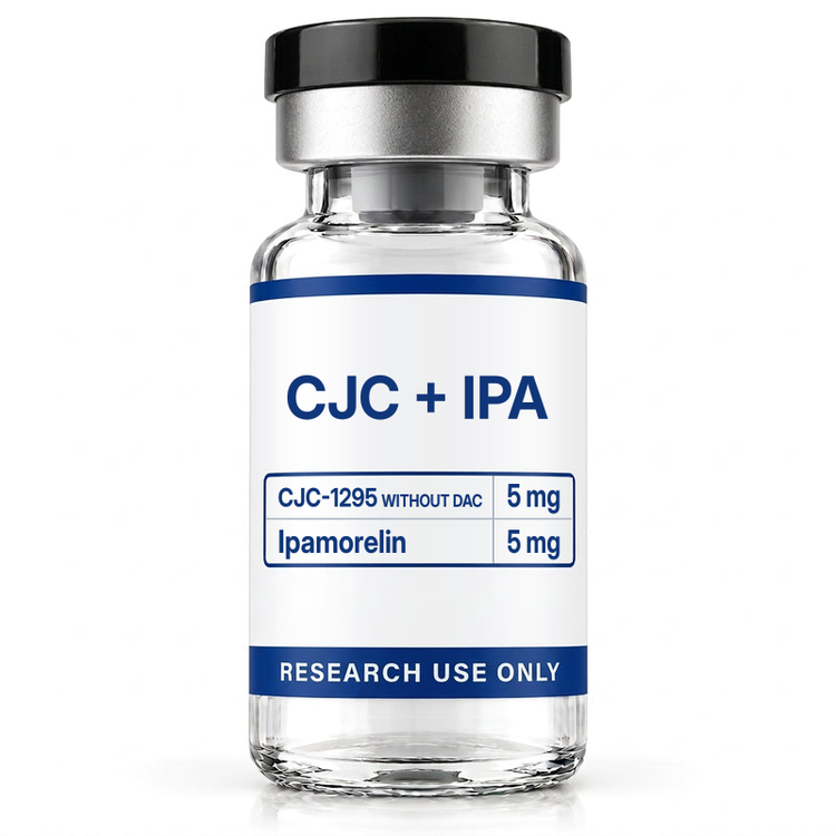CJC-1295withoutDAC5mg+IPA5mg 10mg research-use-only vial