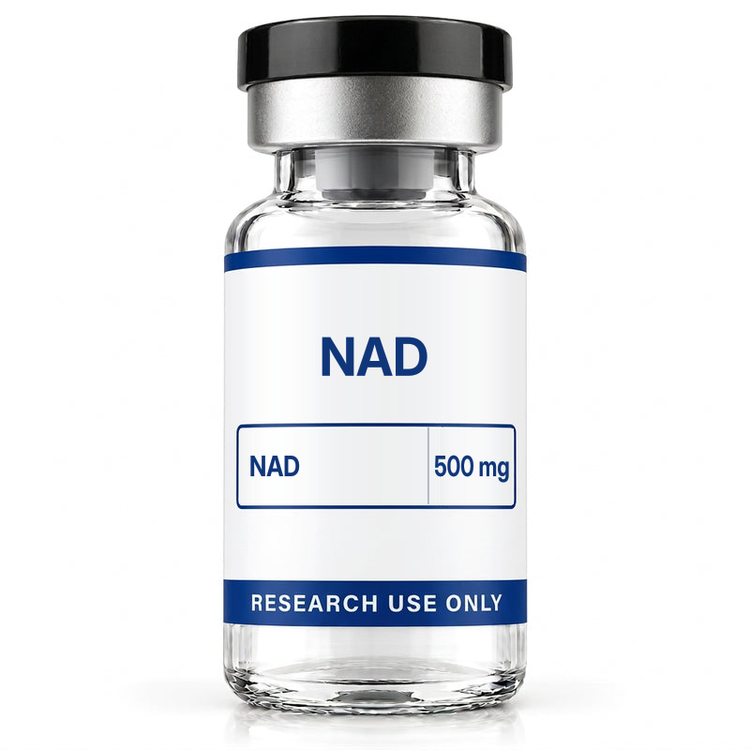 NAD 500 mg research-use-only vial
