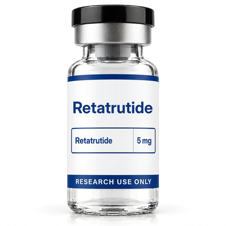 Retatrutide 5mg research-use-only vial