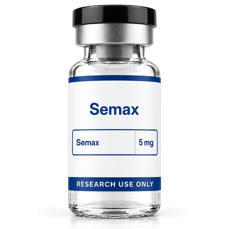 Semax 5mg research-use-only vial