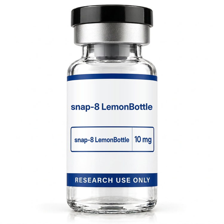 snap-8 LemonBottle 10mg research-use-only vial